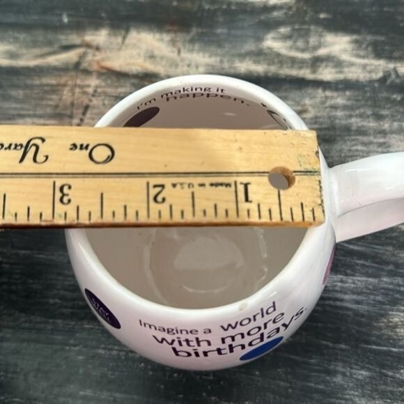 Set Of 2 Birthday Quote Mugs With Polka Dots - Picture 5 of 5